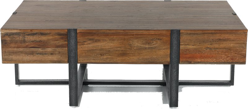 Rustic Honey Brown Coffee Table Prescott