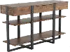 Prescott Rustic Honey Brown Console Table
