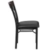 Wood and Metal Restaurant Chair-2