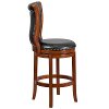 Transitional Swivel Bar Stool-2