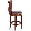 Transitional Swivel Bar Stool-2