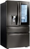LMXS30796D LG InstaView Door-in-Door Refrigerator - 30 Inch Black Stainless Steel-2