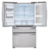 LMXS30796S LG 4-Door French Door Refrigerator with InstaView Door-in-Door - 36 Inch Stainless Steel-4