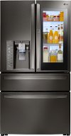 LMXC23796D LG 36 Inch Counter Depth 4-Door French Door Refrigerator with InstaView Door-in-Door in Black Stainless Steel - Black Stainless Steel