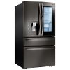 LMXC23796D LG 36 Inch Counter Depth 4-Door French Door Refrigerator with InstaView Door-in-Door in Black Stainless Steel - Black Stainless Steel-2