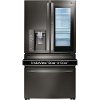 LMXC23796D LG 36 Inch Counter Depth 4-Door French Door Refrigerator with InstaView Door-in-Door in Black Stainless Steel - Black Stainless Steel-3