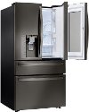LMXC23796D LG 36 Inch Counter Depth 4-Door French Door Refrigerator with InstaView Door-in-Door in Black Stainless Steel - Black Stainless Steel-6