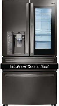 LMXC23796D LG Counter Depth French Door-in-Door Refrigerator - 22.5 cu. ft., 36 Inch Black Stainless Steel-3