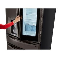 LMXC23796D LG Counter Depth French Door-in-Door Refrigerator - 22.5 cu. ft., 36 Inch Black Stainless Steel-4