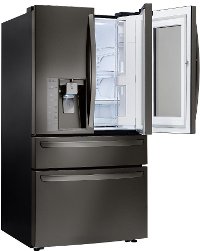 LMXC23796D LG Counter Depth French Door-in-Door Refrigerator - 22.5 cu. ft., 36 Inch Black Stainless Steel-6