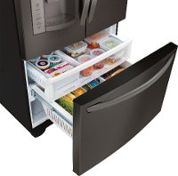 LMXC23796D LG Counter Depth French Door-in-Door Refrigerator - 22.5 cu. ft., 36 Inch Black Stainless Steel-8