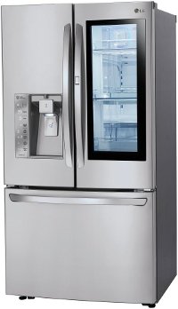 LFXS30796S LG 29.6 cu. ft. French Door-in-Door Smart Refrigerator with ColdSaver Panel - 36 Inch Stainless Steel-2