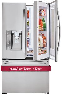 LFXS30796S LG 29.6 cu. ft. French Door-in-Door Smart Refrigerator with ColdSaver Panel - 36 Inch Stainless Steel-4