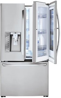 LFXS30796S LG 29.6 cu. ft. French Door-in-Door Smart Refrigerator with ColdSaver Panel - 36 Inch Stainless Steel-6