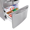 LFXC24796S LG 36 Inch 3-Door French Door Refrigerator with InstaView Door-in-Door Counter-depth - Stainless Steel-3