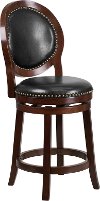Transitional Swivel Counter Height Stool