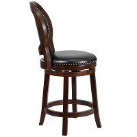 Transitional Swivel Counter Height Stool-2