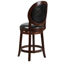 Transitional Swivel Counter Height Stool-3