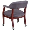 Gray Captain's Conference Chair -3