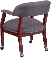 Gray Captain's Conference Chair -3