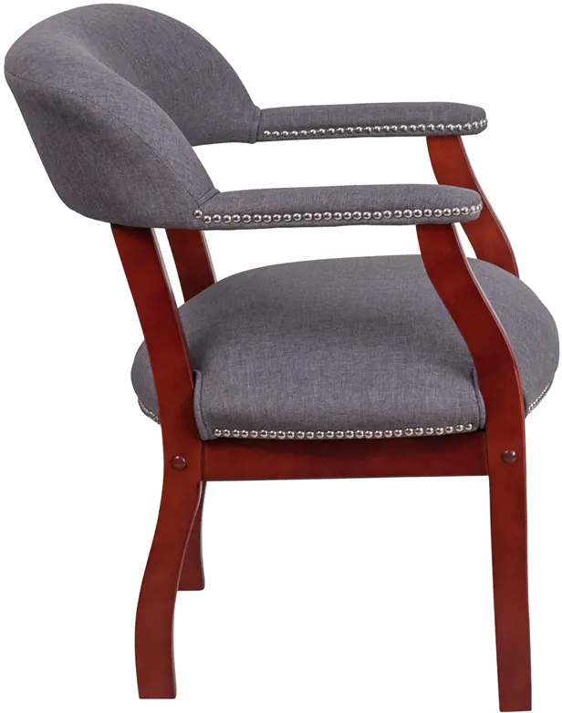 Gray Captain's Conference Chair-2