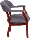 Gray Captain's Conference Chair-2