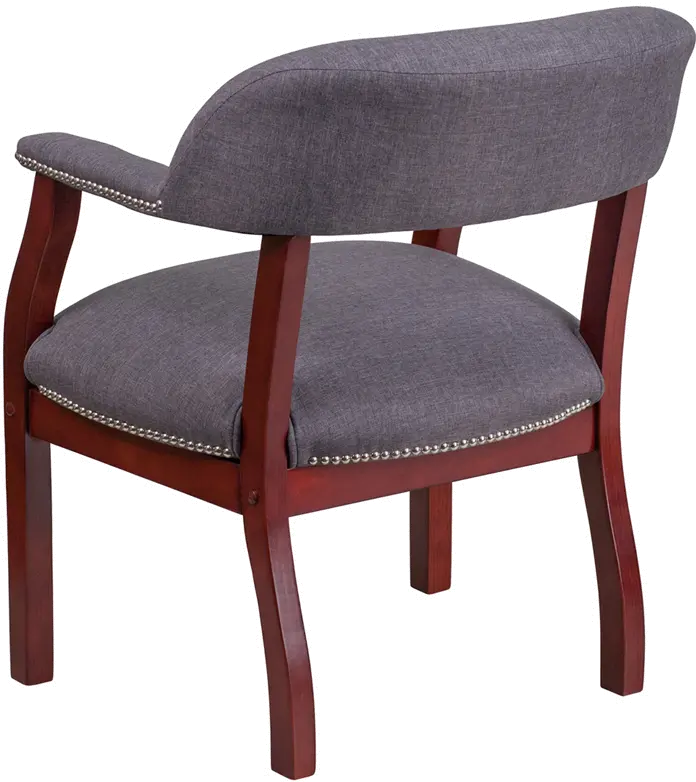 Gray Captain's Conference Chair-3
