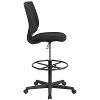 Contemporary Mid-Back Draft Stool-2