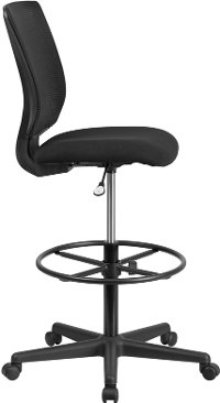 Contemporary Mid-Back Draft Stool-2