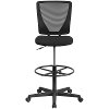 Contemporary Mid-Back Draft Stool-4