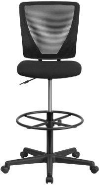 Contemporary Mid-Back Draft Stool-4