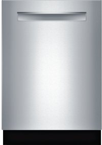SHP88PW55N Bosch Benchmark Stainless Steel Pocket Handle Dishwasher