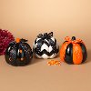 Assorted Halloween Pumpkin with Bow