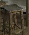 101916-105029 Burnished Walnut Brown Saddle Counter Height Stool - St. Croix-1