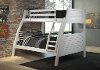 White Bunk Bed - Easton