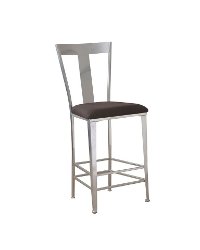 Contemporary Metal Bar Stool - Big & Tall
