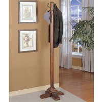 Mahogany Coat Rack