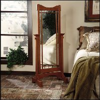Mission Oak Mirror - Cheval