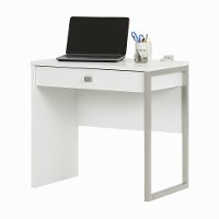 10535 White Desk with 1 Drawer - Interface -4