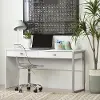 10536 Interface White Desk with 2 Drawers - South Shore