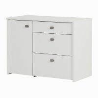 10538 White Storage Unit with File Drawer - Interface -2