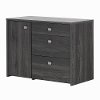 10539 Gray Oak Storage Unit with File Drawer - Interface-2