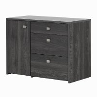 10539 Gray Oak Storage Unit with File Drawer - Interface-2