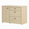 10540 Natural Maple Storage Unit with File Drawer - Interface -2