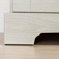 10244 Winter Oak 4-Drawer Dresser with Doors - Avilla -5