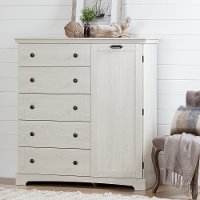 10246 Winter Oak Chest with 5 Drawers - Avilla