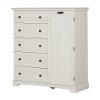 10246 Winter Oak Chest with 5 Drawers - Avilla -5