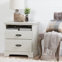 10247 Winter Oak 2-Drawer Nightstand - Avilla