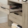 10554 Rustic Oak Nightstand with Drawers - Fynn -3