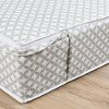 100234 Gray and White Baby Crib & Toddler Mattress - Somea -3
